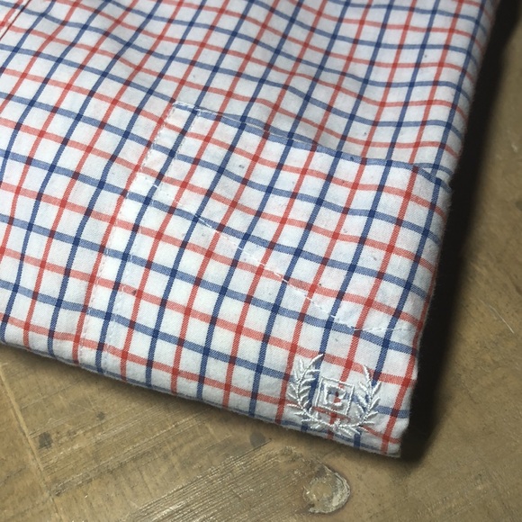 Ralph Lauren Chaps Long Sleeve Polo Men’s Red White and blue XXL - Picture 9 of 9